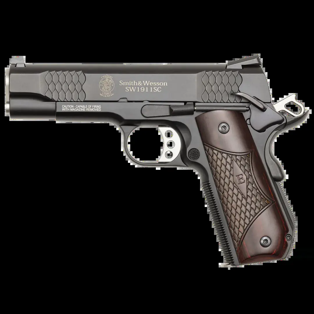 SW1911SC E-SERIES ROUND BUTT SCANDIUM FRAME