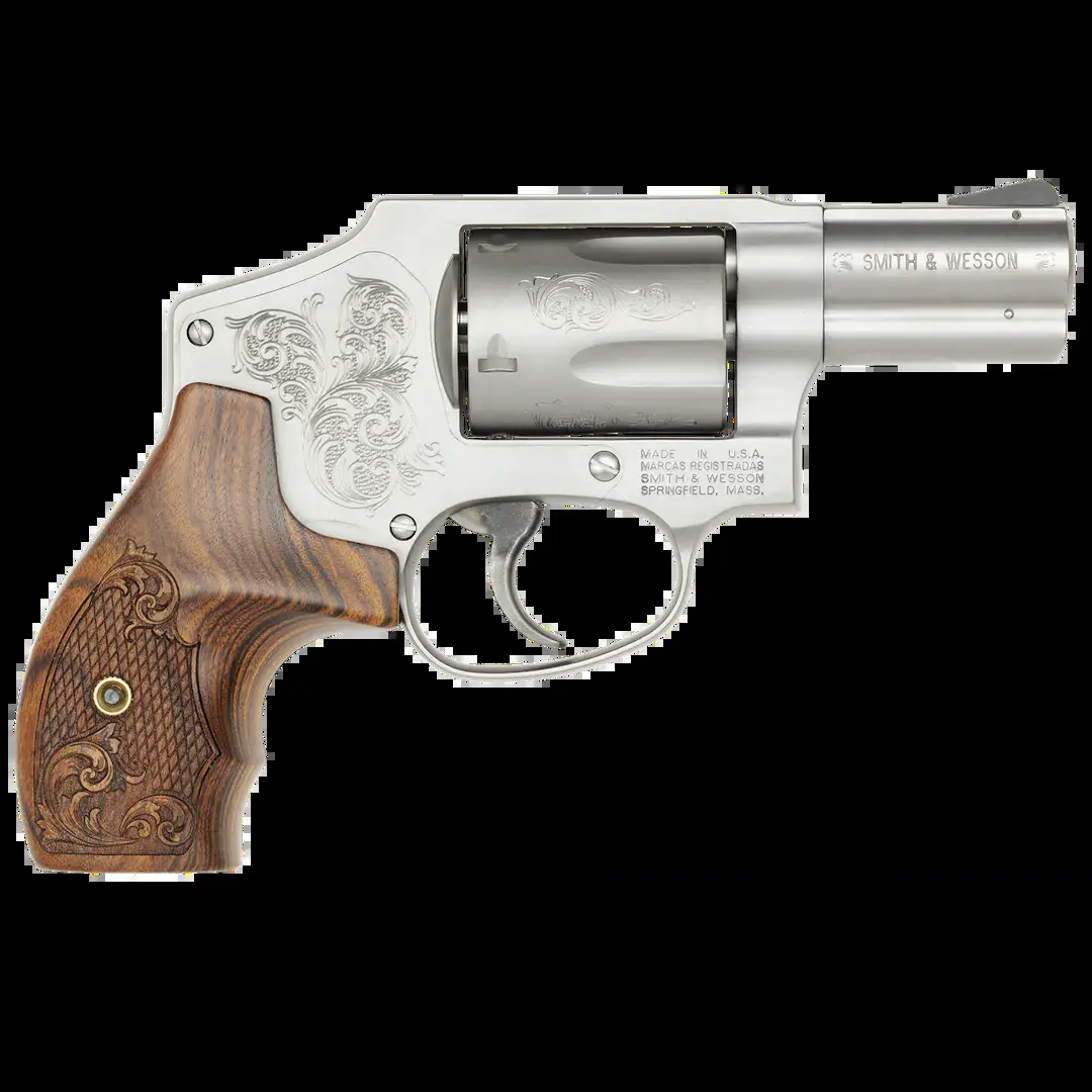 SW MODEL 640 REVOLVER ENGRAVED