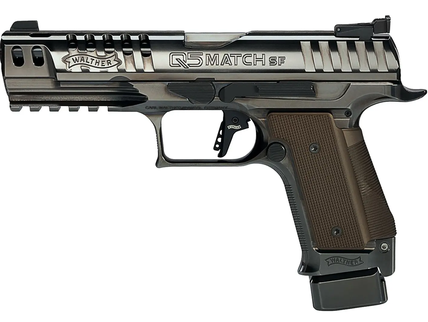 Walther Q5 Match Steel Frame Black Diamond