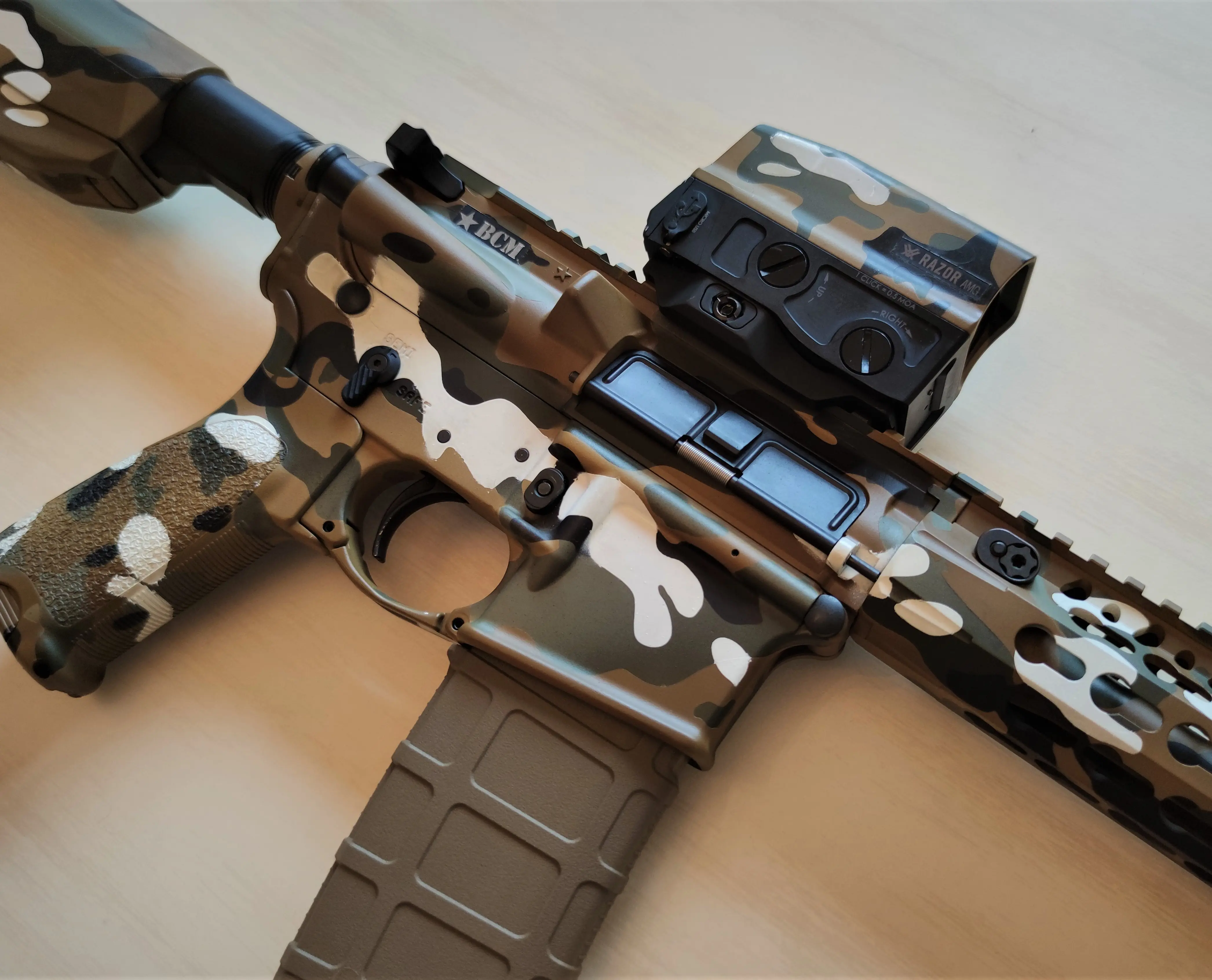 Cerakote BCM Luxury Guns