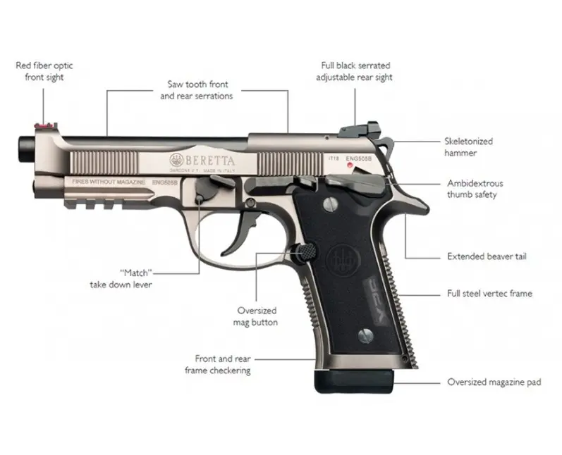 Beretta 92FS X Performance, kal. 9x19