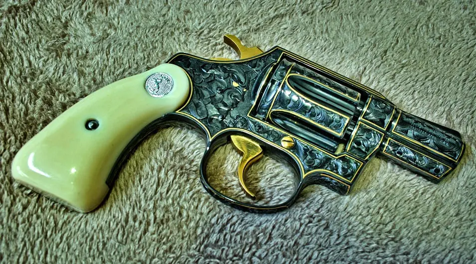 COLT Detective engraved