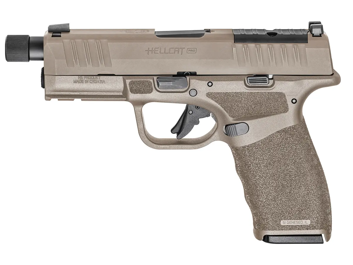 HELLCAT PRO OSP Threaded Desert AFDE, 9x19