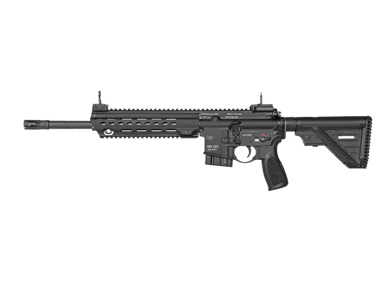 HK MR223 A3 14,5, kal. .223Rem., Slim-Line HKey Handguard