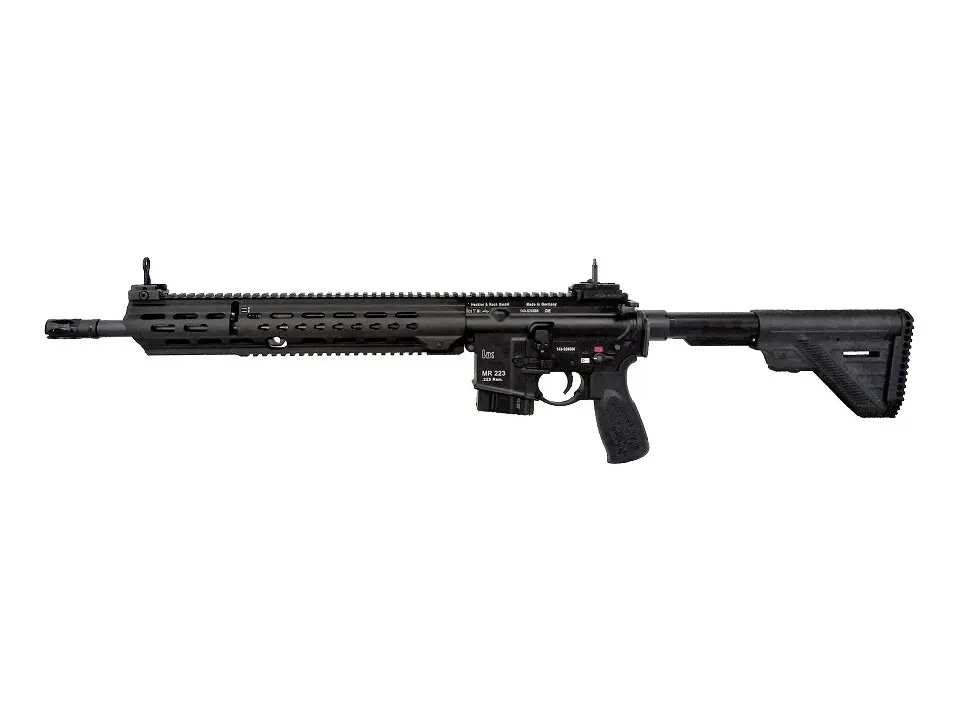 HK MR223 A3 16,5, kal. .223Rem., long Slim-Line HKey Handguard