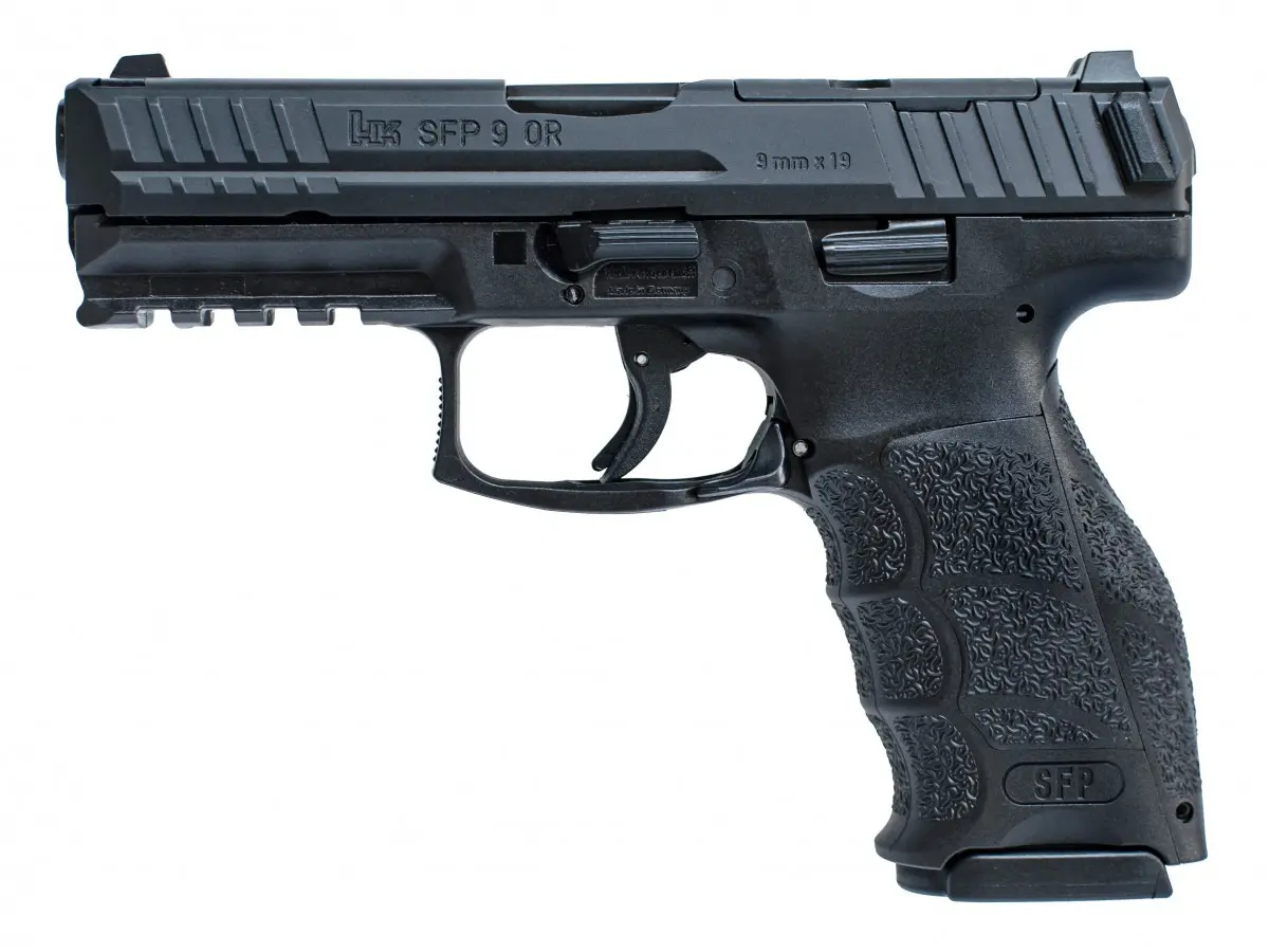 HK SFP9-OR, kal. 9x19, s 5 montážnymi platničkami