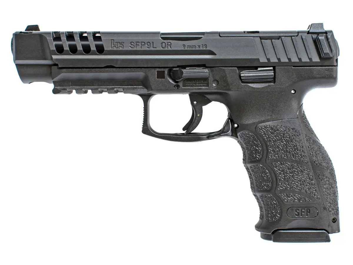 HK SFP9L-OR, kal. 9x19, s 5 montážnymi platničkami