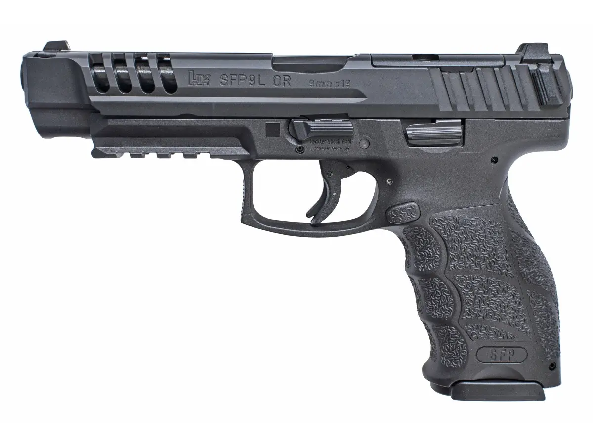 HK SFP9L-OR PB, kal. 9x19, s 5 montážnymi platničkami