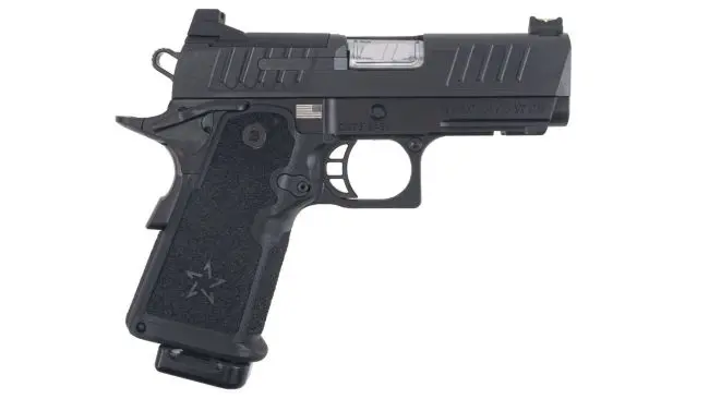 Staccato 2011 CS Al Frame Fullsize Optics-Ready 9mm Pistol - 3.5 DLCSS
