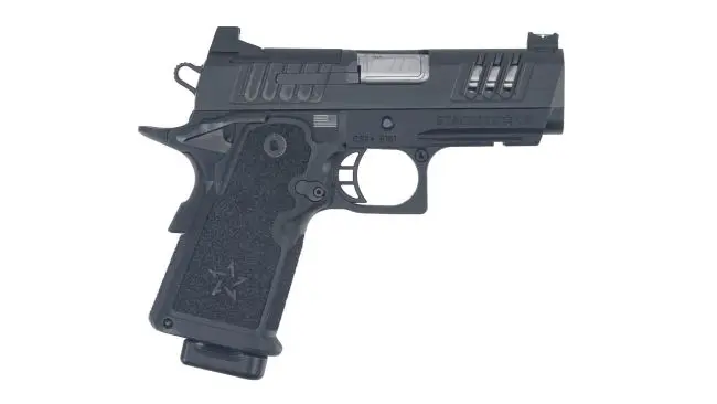 Staccato 2011 CS DPO X-Series 9mm Pistol - 3.5 Curved Trigger DLCSS