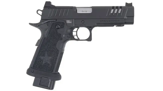 Staccato 2011 P DPO X-Series Steel Frame 9mm Tactical Pistol - DLCSS